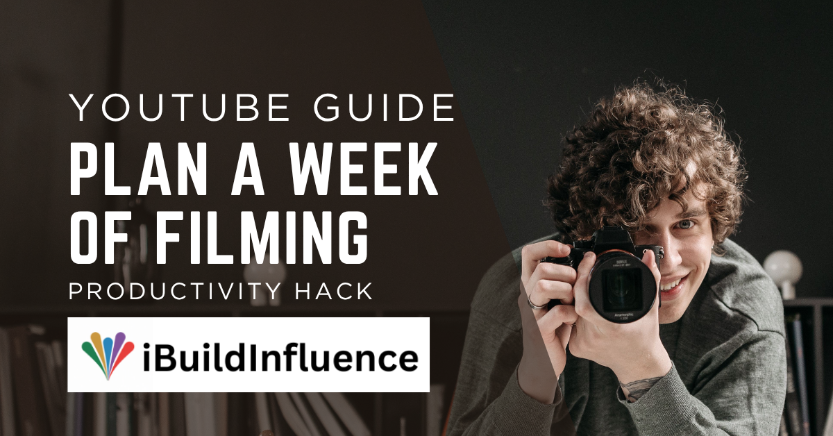 How to Plan a Week of YouTube Videos in One Sitting (Fast)
